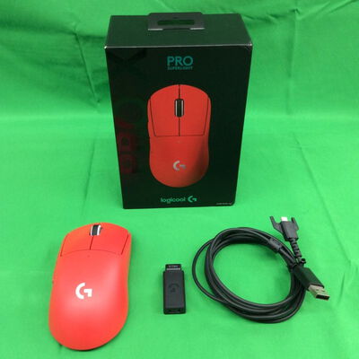 【川崎店】中古  Logicool PRO X SUPERLIGHT Wireless Gaming Mouse G-PPD-003WL-RD　 3170006917 