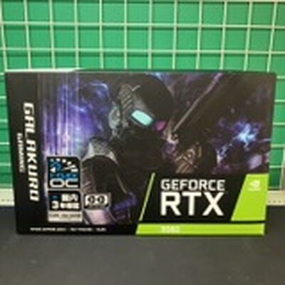 【大宮店】中古  玄人志向 GG-RTX3060-E12GB/OC/DF (RTX3060 12GB) 144779 