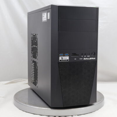 【通販センター】中古  THIRDWAVE GALLERIA KTM(AMD Ryzen 5 3500/16GB DDR4 (PC4)/SSD500GB/なし/NVIDIA GeForce GTX 1660 SUPER 6GB/W11H64 MAR) 201852 