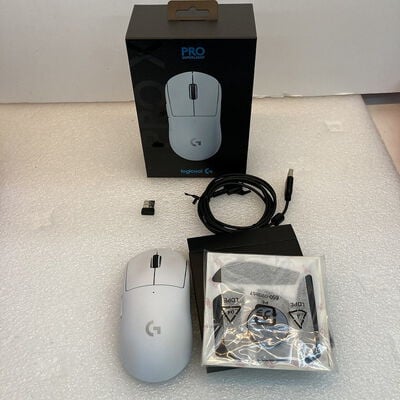 【京都店】中古  Logicool PRO X SUPERLIGHT Wireless Gaming Mouse G-PPD-003WL-WH 146966 