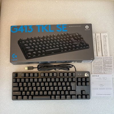 【京都店】中古  Logicool G413TKLSE (有線 ｹﾞｰﾐﾝｸﾞｷｰﾎﾞｰﾄﾞ) 158799 