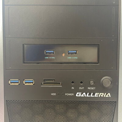 【大分店】中古  GALLERIA XV(i7 8700/16GB/SSD1TB+525GB/RTX3060/W10H) 4680001944【8/14価格改定!】 