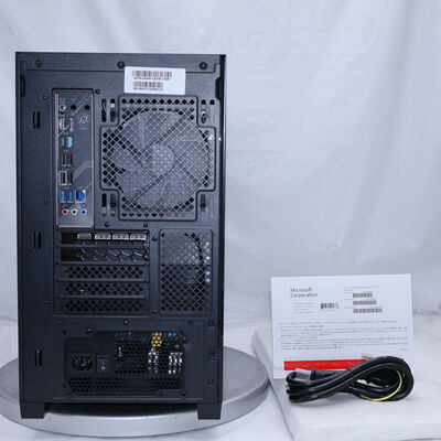 【通販センター】中古  デスクトップPC SURUGA 7000GC(AMD Ryzen 5 7500F/32GB/SSD1TB/なし/NVIDIA GeForce RTX5060 8G/W11H64)ブラック 189480 