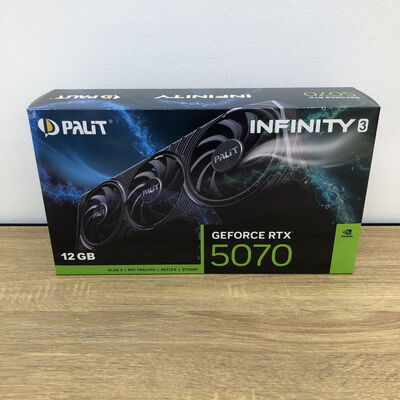 【津ラッツ店】中古  Palit NE75070019K9-GB2050S (RTX5070 12GB Infinity 3) 188943 