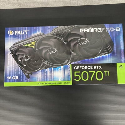 【広島店】中古  Palit NE7507T019T2-GB2031U(RTX5070Ti GamingPro-S) 3320005095 