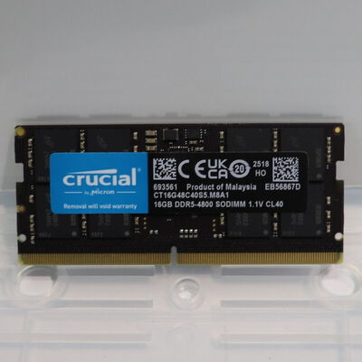 【札幌店】中古  PC5-38400 16GB ノート用(DDR5-4800) 158769 