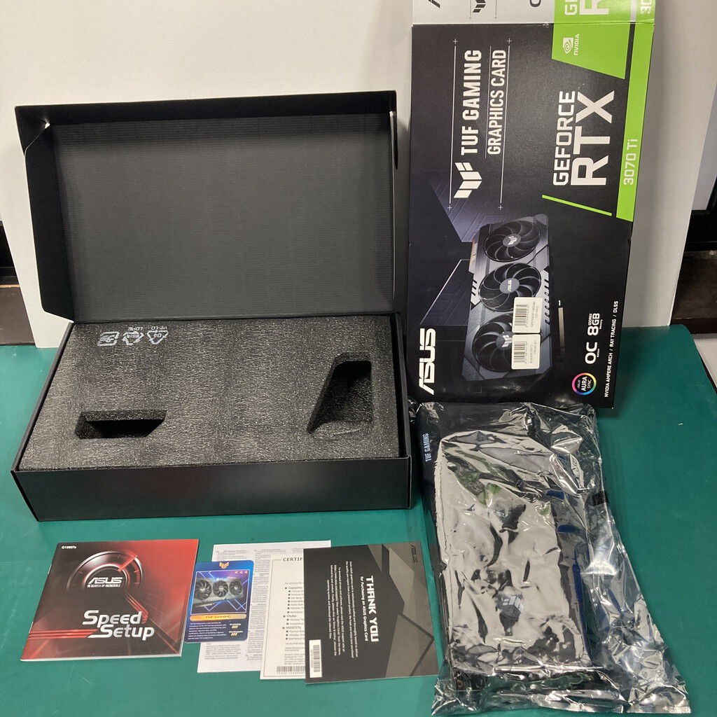 【中古箱無し】RTX 3070 Ti 8GB ASUS TUF GAMING ASUS TUF Gaming GeForce RTX 3070 Ti OC 8GB GDDR6X Graphics Card