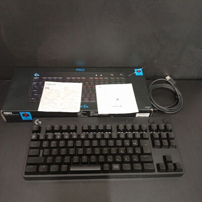 【大須店】中古  Logicool G-PKB-002LN (有線 ｹﾞｰﾐﾝｸﾞｷｰﾎﾞｰﾄﾞ) 158800 