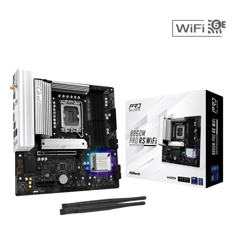 ASRock B860M Pro RS WiFi (B860 1851 MicroATX) ｜ パソコン通販の