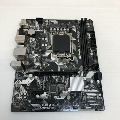 【徳島住吉店】中古  ASRock B760M-HDV/M.2 D4 (B760 1700 mATX DDR4) 5230000873 