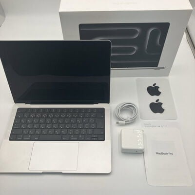 【なんば店】中古  Apple MacBook Pro 14インチ 2023 (M3Pro 11CPU 14GPU/18GB/512GB) シルバー MRX63J/A 3280023121 