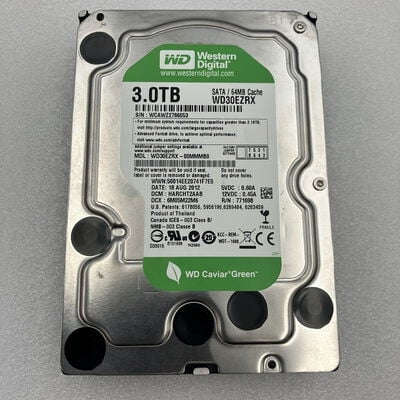 【新潟店】中古  各社 3.5インチ HDD 3TB SATA （デスクトップ用） 121851 