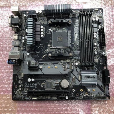 【宮崎恒久店】中古  ASRock B450M Pro4 (B450 AM4 mATX DDR4) 137907 
