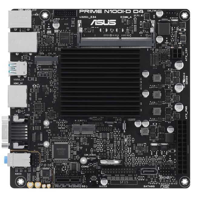 ASUS PRIME N100I-D D4-CSM (Intel N100 Mini-ITX) ｜ パソコン通販の 