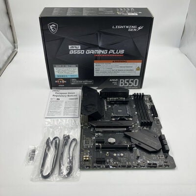 【なんば店】中古  MSI MPG B550 GAMING PLUS (B550 AM4 ATX DDR4) 142929 
