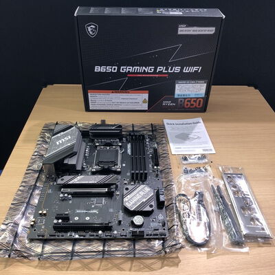 【甲府飯田店】中古  MSI B650 GAMING PLUS WIFI (B650 AM5 ATX DDR5) 168271 