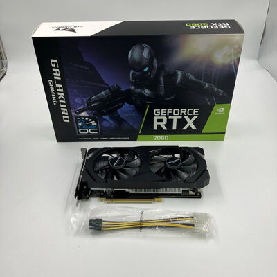 【なんば店】中古  玄人志向 GF-RTX2060-E6GB/BLW (RTX2060 6G GDR6) 138902 
