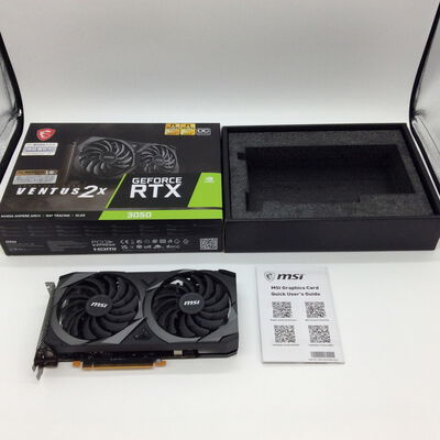 【浜松店】中古  MSI RTX 3050 VENTUS 2X 8G OC (RTX3050 8GB) 1300008196 