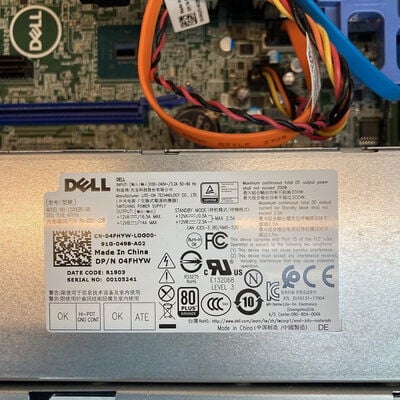 【京都店】中古  DELL Optiplex 5060(Intel Core i5 8500/8GB/SSD256GB/なし/オンボード/W11H64 MAR) 176590 