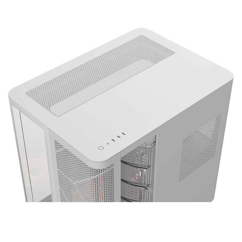 Corsair AIR 5400 LX-R iCUE LINK Tempered Glass White CC-9011321-WW