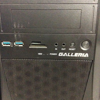 【秋葉原本店】中古  THIRDWAVE_GALLERIA_ZF(Core_i9_9900K/32GB/SSD500GB+1TB/W11H64) 3410012514 
