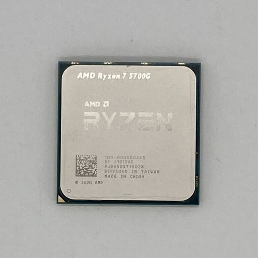中古 AMD Ryzen 7 5700G (AM4/3.8GHz/20M/C8/T16/65W) 146739 （389112