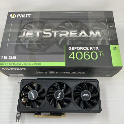 【秋葉原本店】中古  Palit NE6406T019T1-1061J(RTX4060Ti JetStream 16G) 175543 