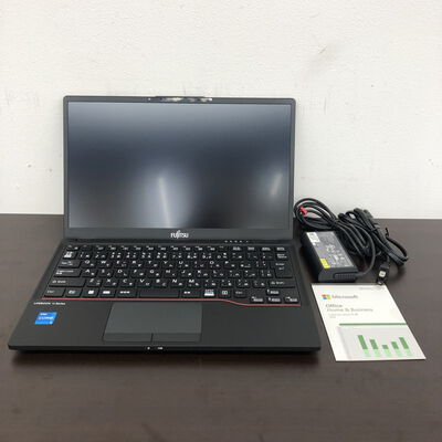 【長野稲里店】中古  FUJITSU LIFEBOOK U6312/K (INTEL Core i5 1245U /16GB/SSD256GB/-/オンボード/13.3/1920x1080/Wi-Fi/WEBCAM/W11H64/MicrosoftOffice H&B 2024付) 181332 