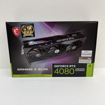 【津ラッツ店】中古  MSI GeForce RTX 4080 SUPER 16G GAMING X SLIM (RTX4080 SUPER 16GB) 164266 