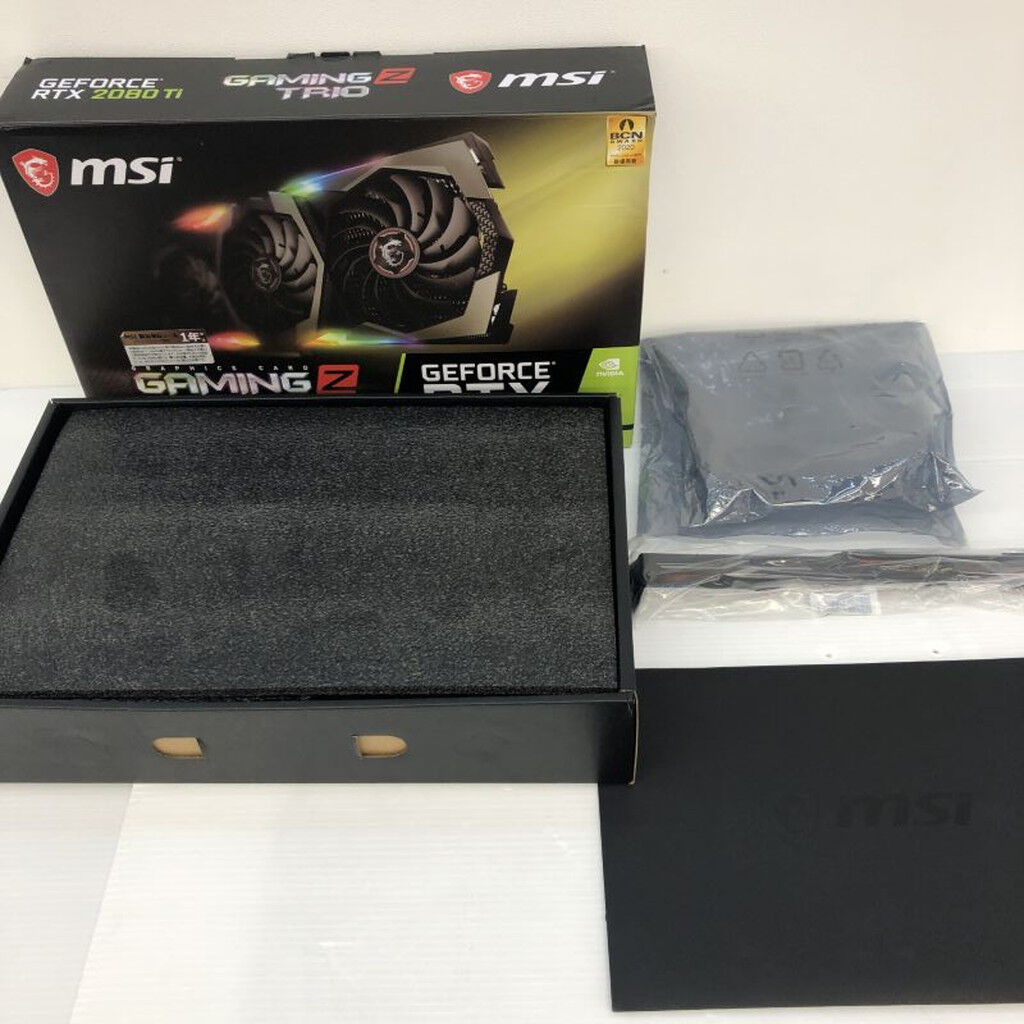 中古 MSI GeForce RTX 2080 Ti GAMING X TRIO (RTX2080Ti) 138193