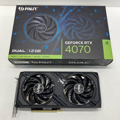 【神戸・三宮店】中古  Palit NED4070019K9-1047D (RTX4070 12GB) 157123 