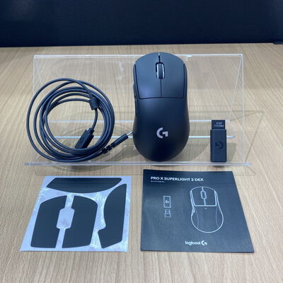 【甲府飯田店】中古  Logicool PRO X SUPERLIGHT 2 DEX GPROXSL-WLDEXBK (ブラック) 4720001467 