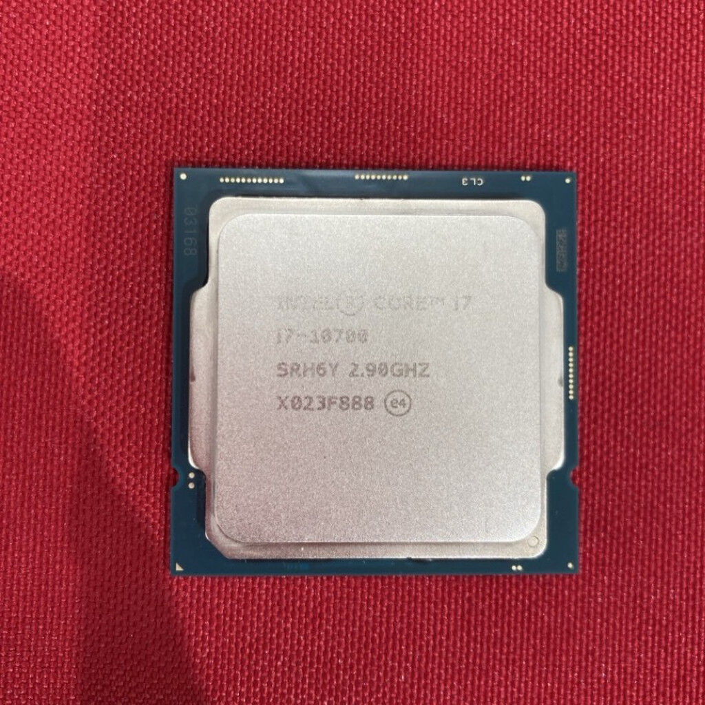 中古 INTEL Core i7 10700 (1200/2.9G/16M/C8/16) 142718 ｜ パソコン