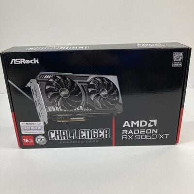 【神戸・三宮店】中古  ASRock RX9060XT CL 16GO(RX9060XT Challenger 16G) 179897 