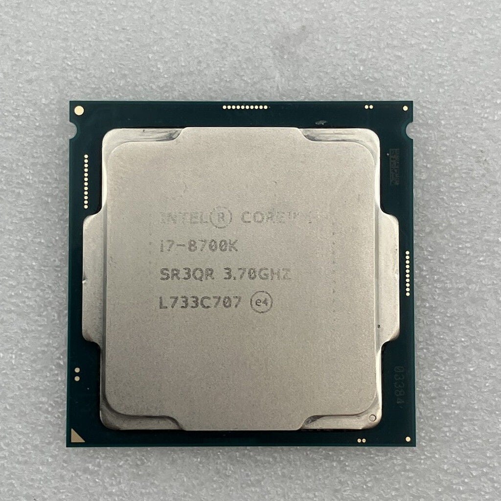 中古 INTEL Core i7 8700K (1151/3.70GHz/12M/C6/T12) 136197 （372483