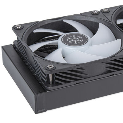 SilverStone  IceMyst 240 SST-IM240-ARGB (240mm ARGB ブラック) 