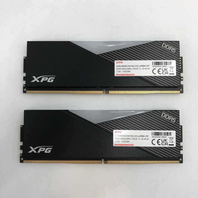 中古 16GB 2枚組(合計32GB) PC5-48000/DDR5-6000 デスクトップ用