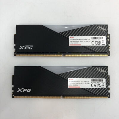 【福井日之出店】中古  16GB 2枚組(合計32GB) PC5-48000/DDR5-6000 デスクトップ用 190886 