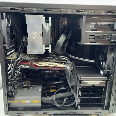 【宇都宮鶴田店】中古  自作デスクトップパソコン(i7 10700/16GB/SSD500GB/HDD2TB/GTX960) 5280001934 