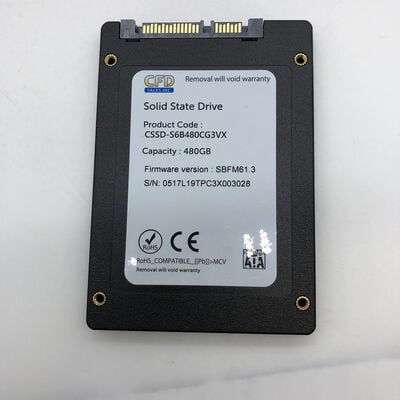 【宇都宮鶴田店】中古  各社 2.5インチ SSD 480GB SATA 124395 
