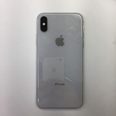 【千葉店】中古  Apple iPhoneX 5.8インチ 64GB (シルバー) 国内版SIMロックフリー MQAY2J/A 136264 
