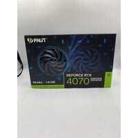 中古  Palit NED407S019K9-1043D (RTX4070 SUPER 12GB) 163398 