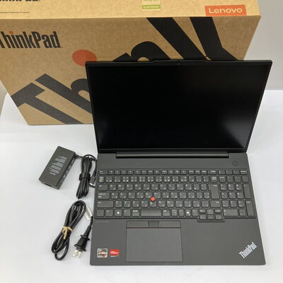 【徳島住吉店】中古  Lenovo ThinkPad E16 Gen 2 AMD (AMD Ryzen5 7535U 2.9GHz/16GB/SSD256GB/-/オンボード/16/1920x1200/Wi-Fi/WEBCAM/W11P64) 176149 