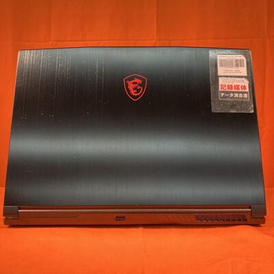 【なんば店】中古  MSI Thin GF63 12VF REV:1.0 (i5 12450H/16GB/SSD+512GB/RTX4060/WLAN/15.6FHD) 3280021834 
