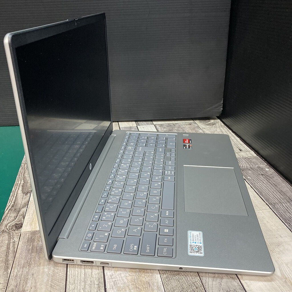 Windowsノート本体 HP Laptop 15-fc0003AU AMD Ryzen 5 7530U HP Laptop AMD Ryzen 5 7530U 8GB Memory 256 GB NVMe SSD AMD