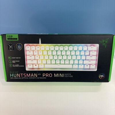 【博多店】中古  razer huntsman v3 pro mini　white edition 3310006476 
