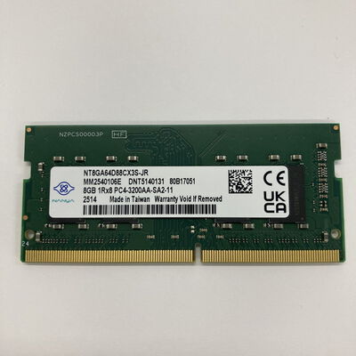 【神戸・三宮店】中古  DDR4 PC4-25600 8GB SODIMM ノート用 148256 