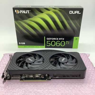【堺七道店】中古  Palit NE7506T019P1-GB2062D(RTX5060Ti Dual 8G) 178252 