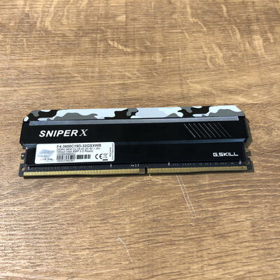 【姫路店】中古  G.Skill F4-3600C19D-32GSXWB(DDR4 PC4-28800 16GB) 4740001223 