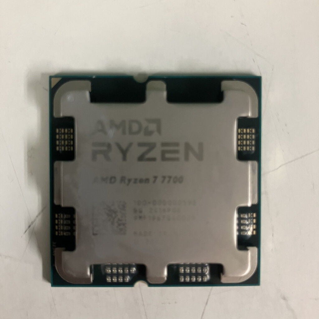 九*日様 AMD Ryzen 7 7700 本体 美品 動作長期確認済 中古 AMD Ryzen 7 7700 (AM5/3.8GHz/40M/C8/T16/65W) 154483 （395516
